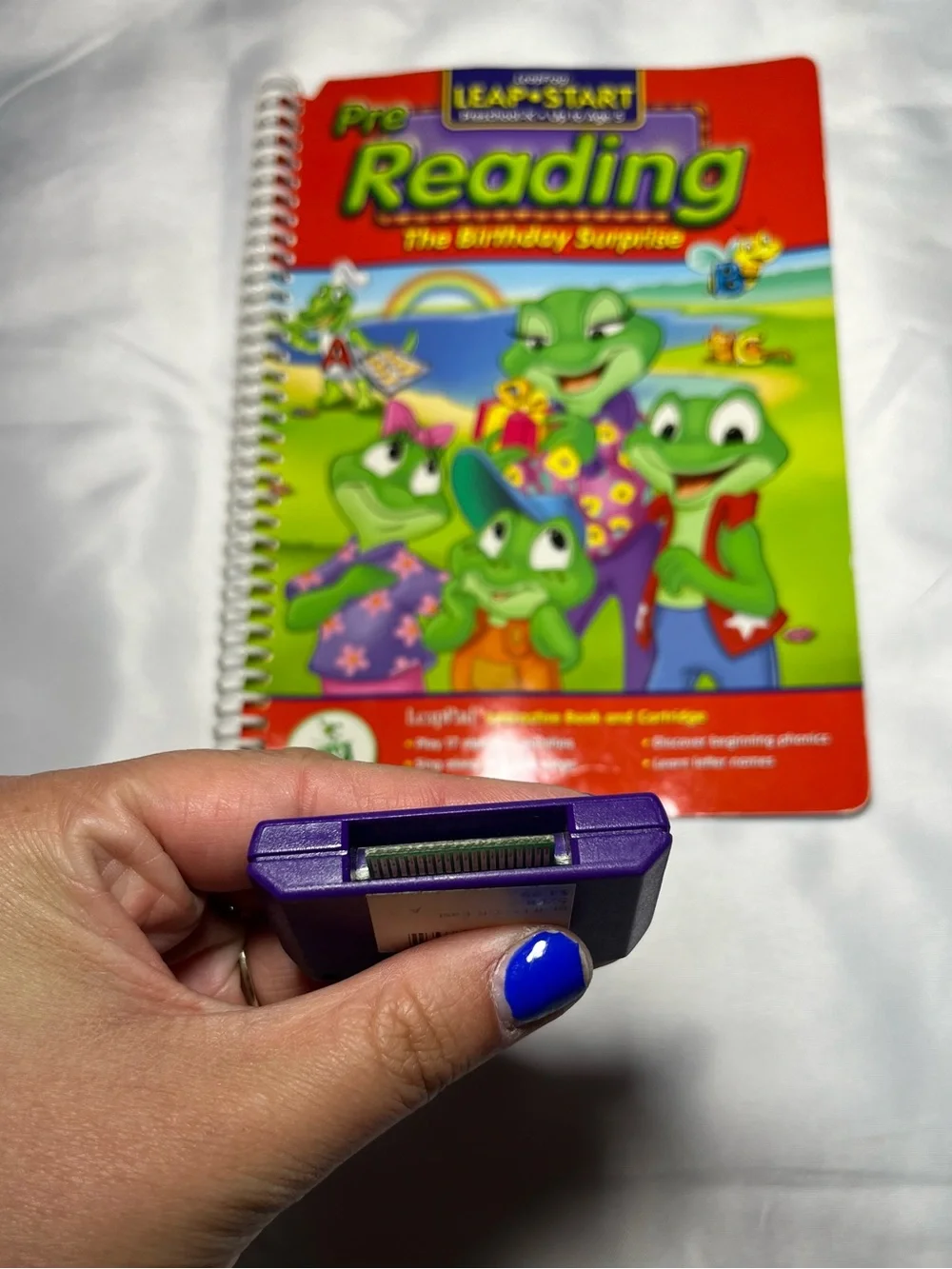 LeapFrog LeapStart Pre-Reading Birthday Surprise Interactive Book Cartridge 2001